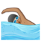 Person Swimming - Medium emoji on Samsung